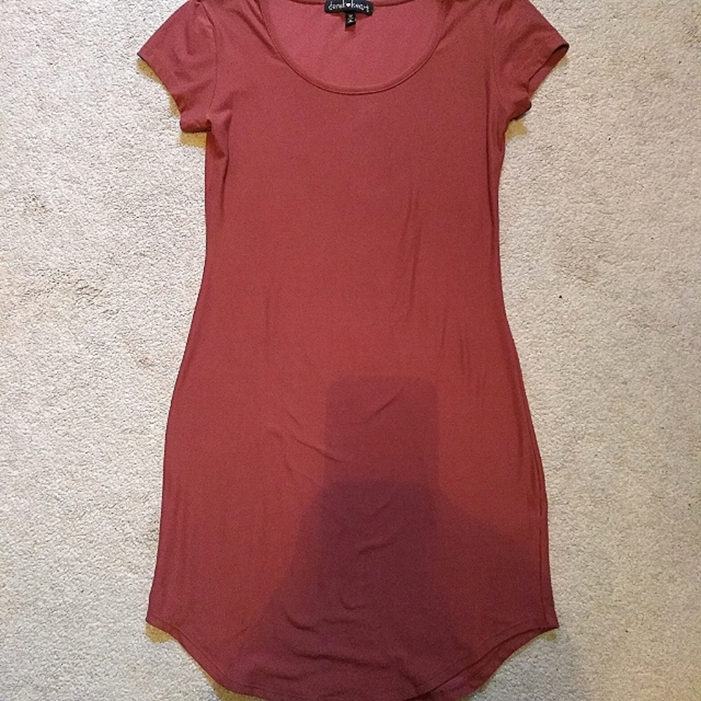 Derek Heart 💕 Bodycon Burgundy Dress Size M